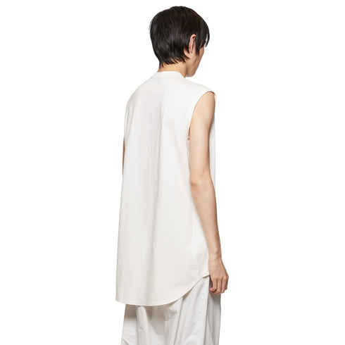 JULIUS 868CPM2 Off White / Stan Graphic Sleeve Less Tops
